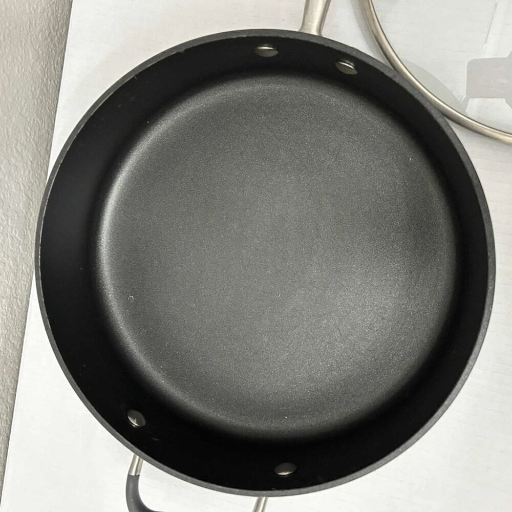 Anolon Cookware Advanced Home Non-Stick 4 Qt Pan with Lid - Picture 3 of 8
